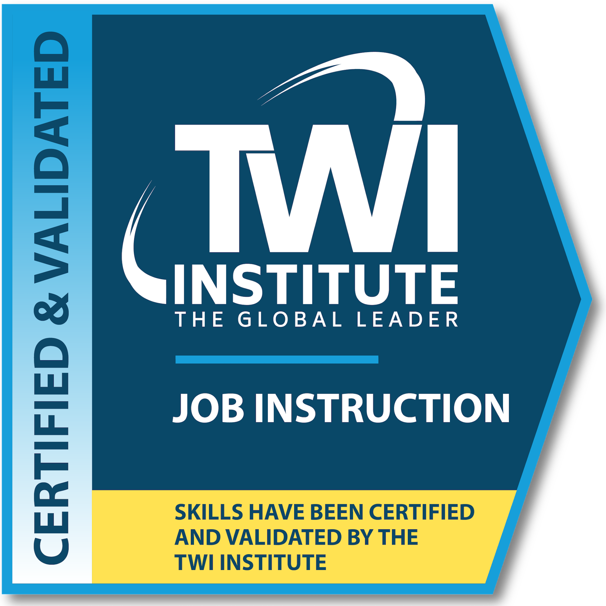 TWI Institute Certified & Validated JI Trainer