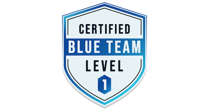 Blue Team Level 1 (BTL1) - Credly