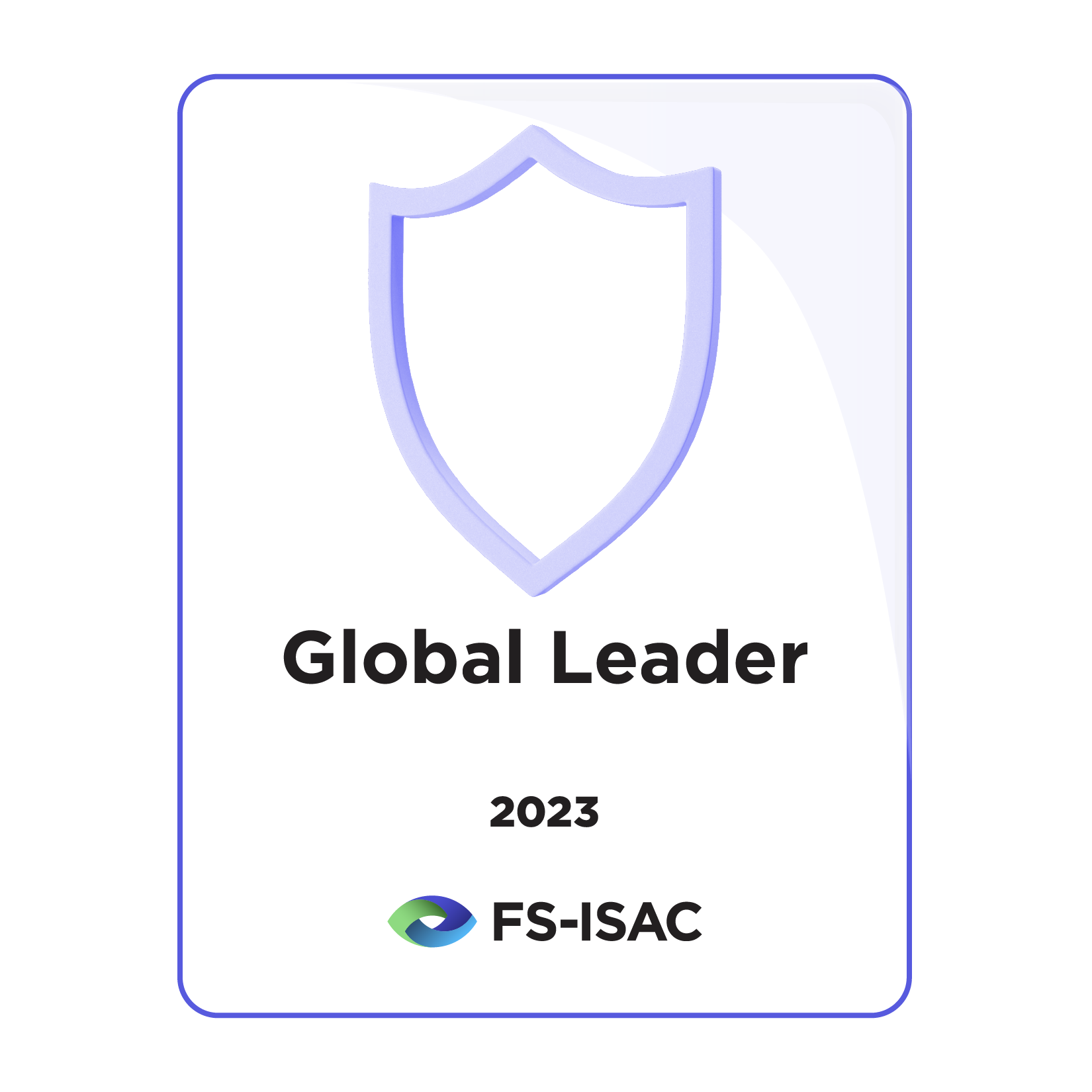 FS-ISAC 2023 Global Leaders Winner