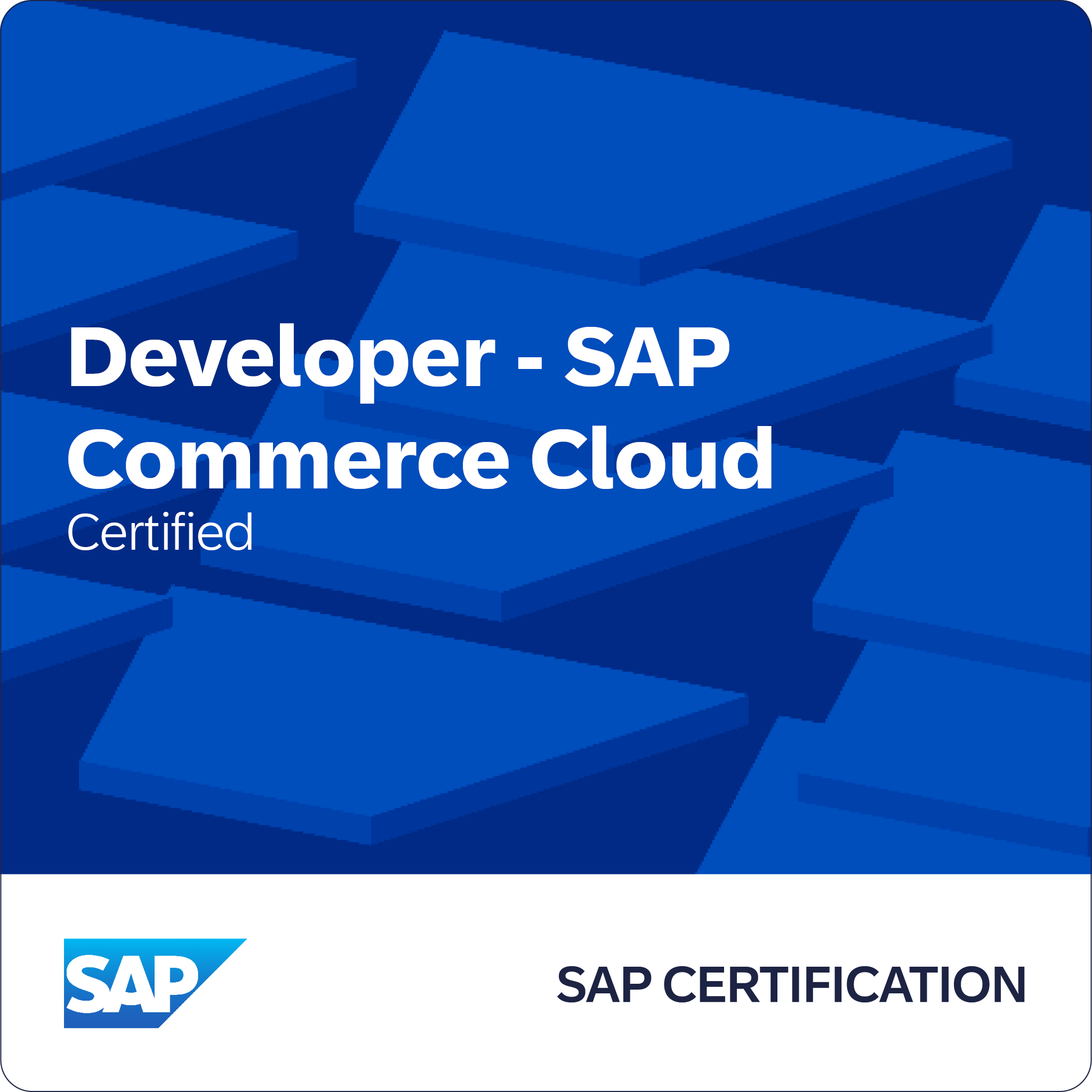 SAP Certified - Developer - SAP Commerce Cloud