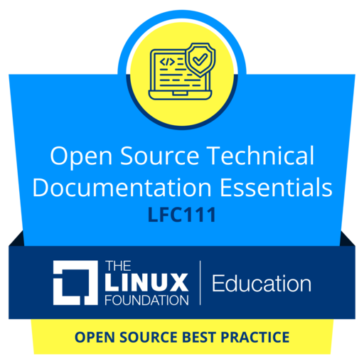LFC111: Open Source Technical Documentation Essentials - Credly