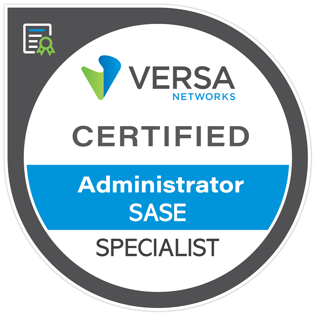 Versa Certified SASE Specialist