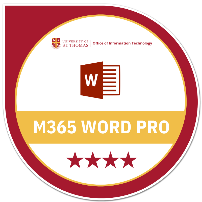 Microsoft 365 Word Pro