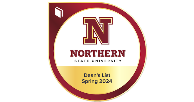 Dean's List Spring 2024 - Credly