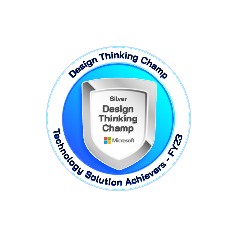 Design Thinking Champ Silver