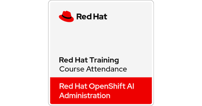 Creating Machine Learning Models with Red Hat OpenShift AI (AI264 ...