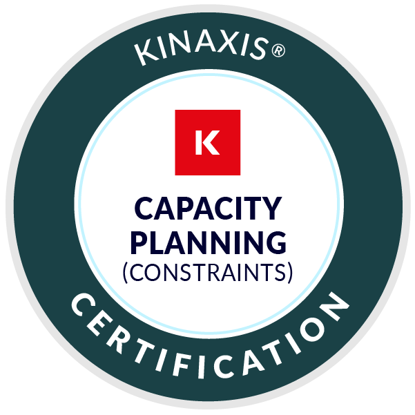Kinaxis Capacity Planning (Constraints) Application Specialist