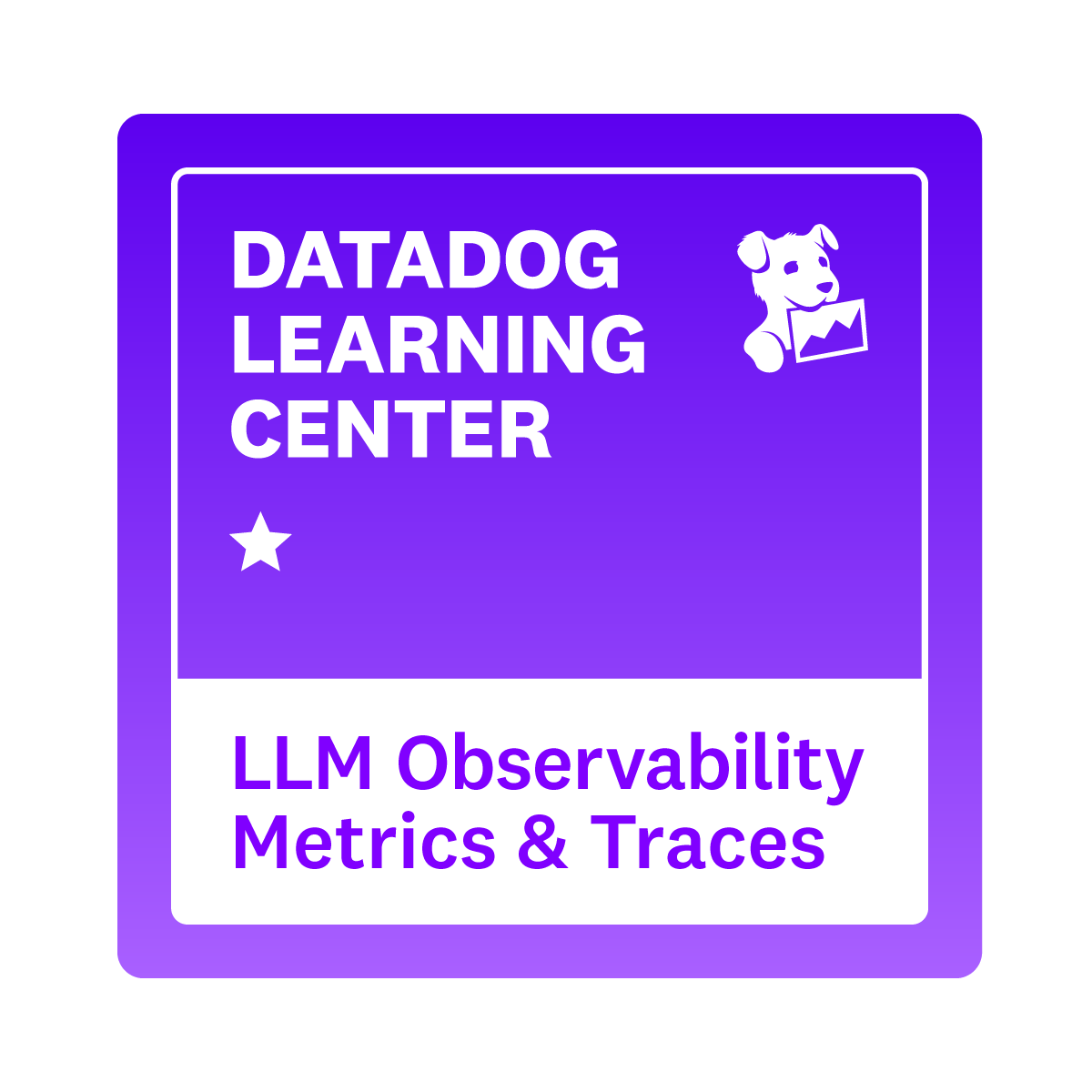 LLM Observability Metrics & Traces Learning Path