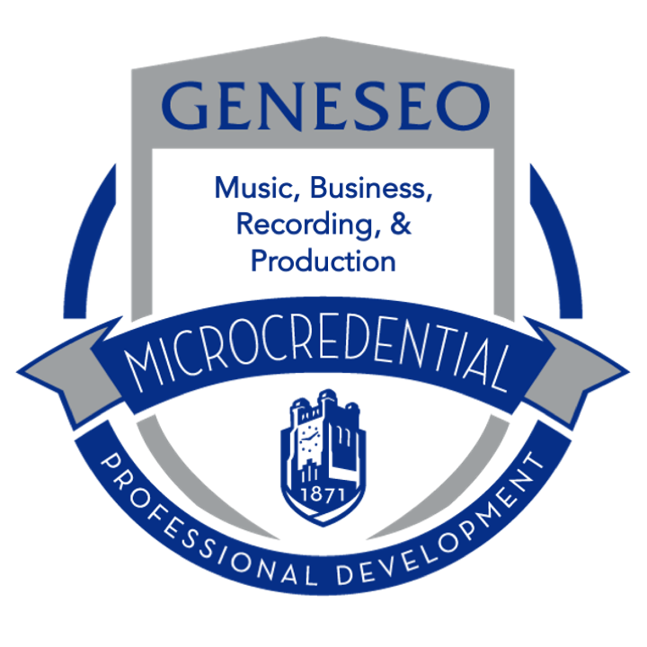 Integrative Curricular Microcredential in Music Business, Recording, and Production