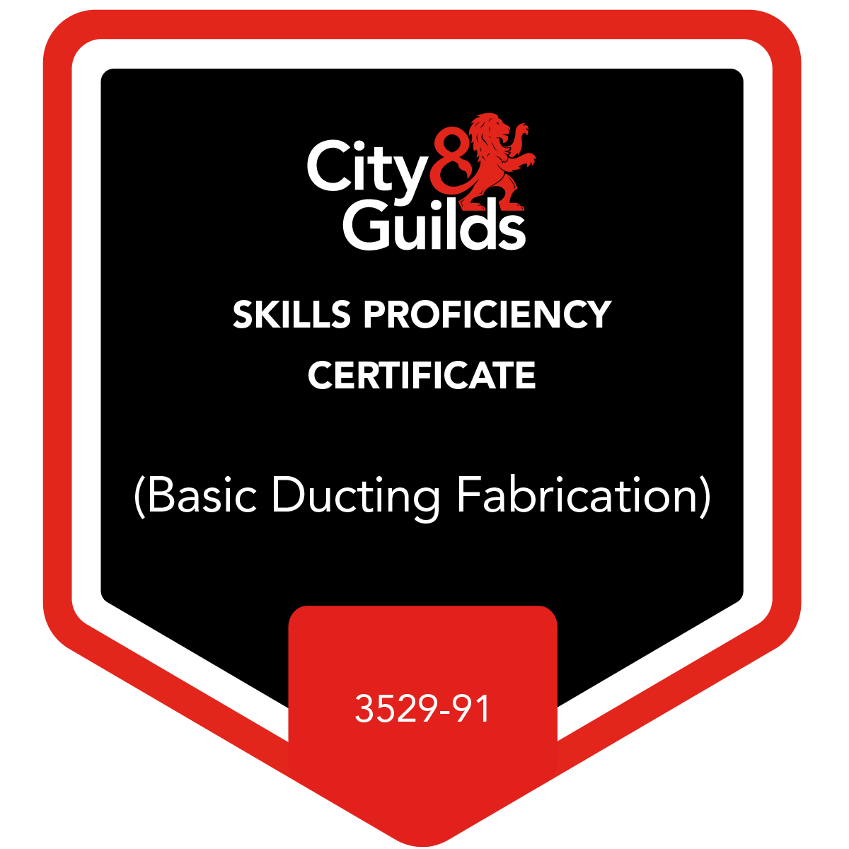 Skills Proficiency Certificate (Basic Ducting Fabrication) 3529-91