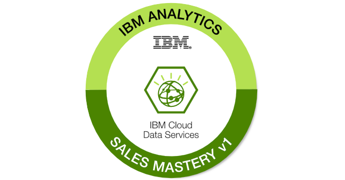 IBM Cloud Data Services Sales Professional v1 - Credly