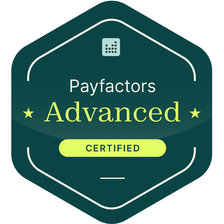 Payfactors Advanced Certification