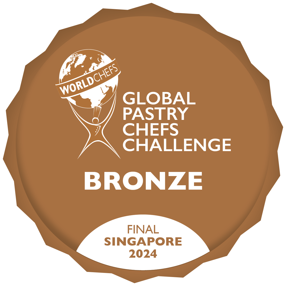 Bronze: Worldchefs Global Pastry Chefs Challenge Finals 2024