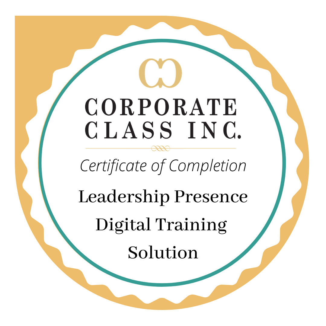 Certificate in Leadership Presence: Digital Training Solution