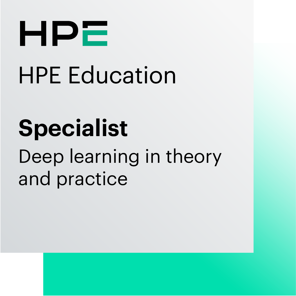 Specialist - Deep learning in theory and practice