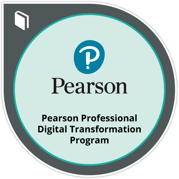 Pearson Professional Digital Transformation Program Badge