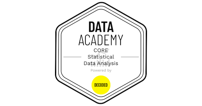 Statistical Data Analysis - Credly
