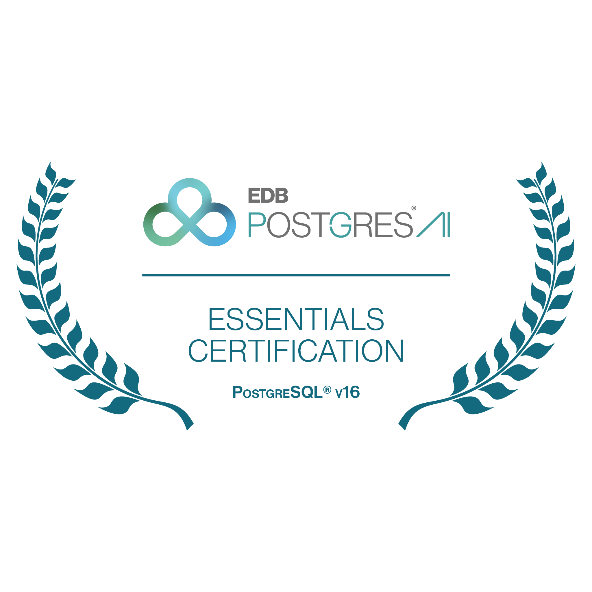 PostgreSQL® Essentials v16 Certification