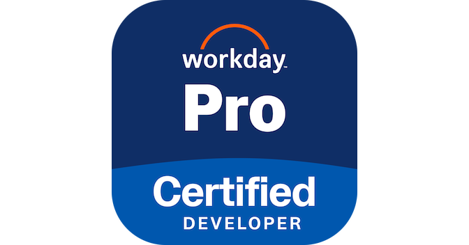 Workday Pro Workday Extend Developer I Certification - Credly