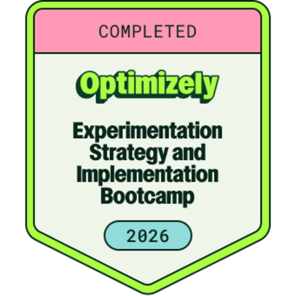 Optimizely Experimentation Strategy & Implementation Bootcamp