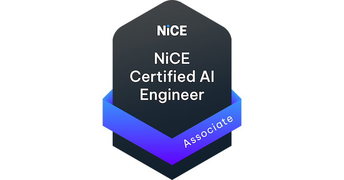 NiCE Cognigy - Associate - NCAE (NiCE Certified AI Engineer) - Credly