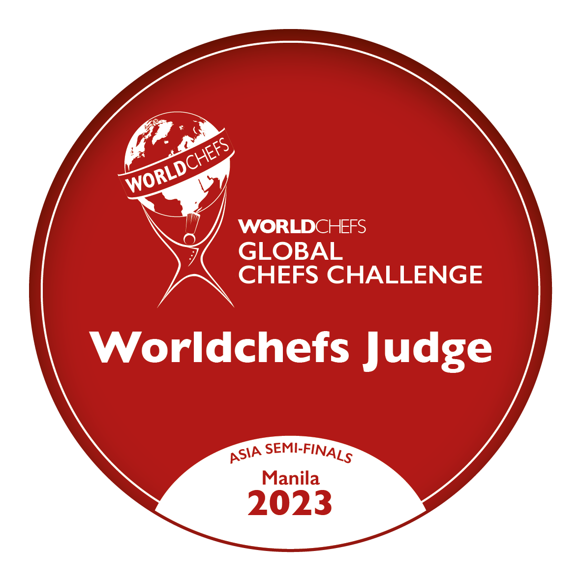 Worldchefs Global Chef Challenge: Asia Semi-Finals Judge