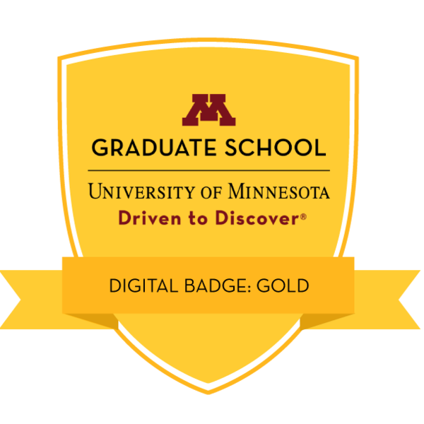 The University District Civic Leadership Program Gold Badge