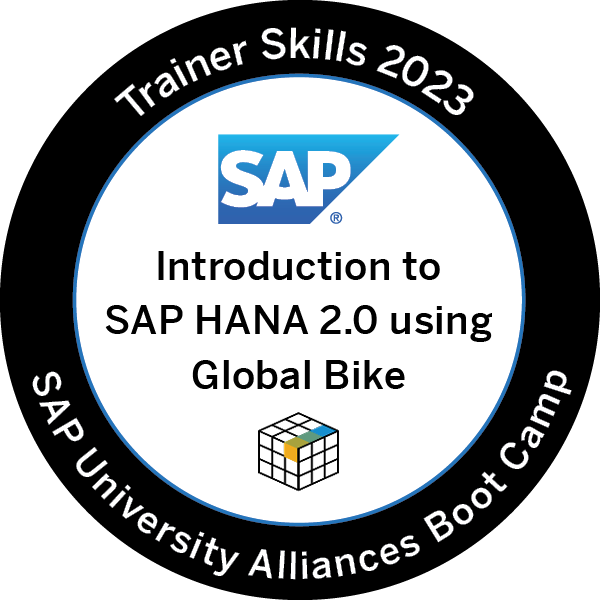 Trainer Skills 2023 - Introduction to SAP HANA 2.0 using Global Bike