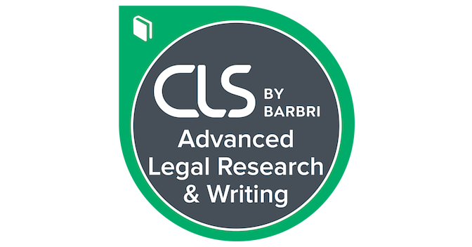 Advanced Legal Research and Writing Certificate Course - Credly