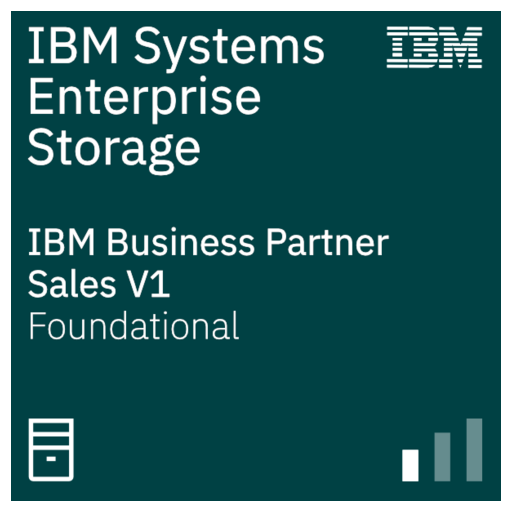 IBM Systems Business Partner for Enterprise Storage – Sales V1 - Credly