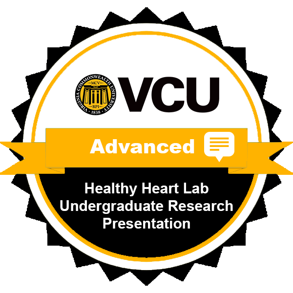 Healthy Heart Lab Undergraduate Research Presentation