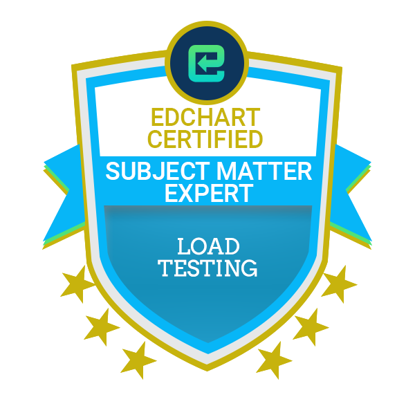Edchart Certified Load Testing Subject Matter Expert