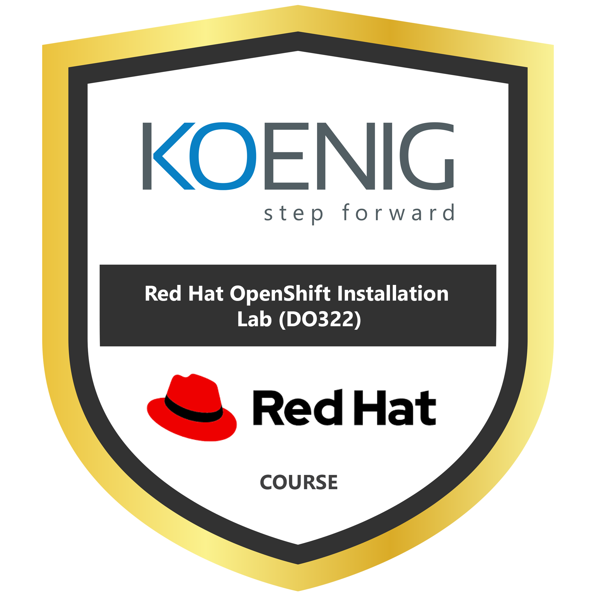 Red Hat OpenShift Installation Lab (DO322) - Credly