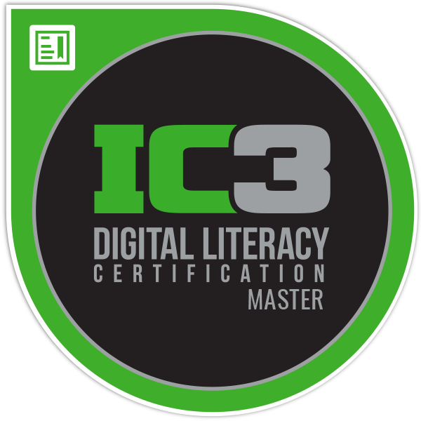 IC3 Digital Literacy Certification GS6 Master (All 3 levels)