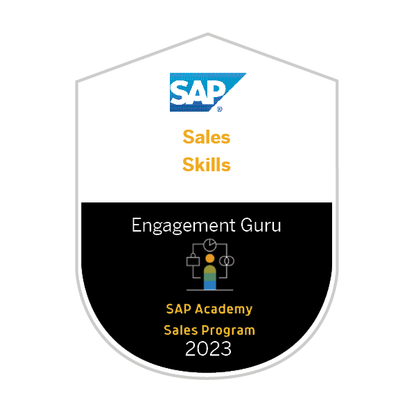 Sales Skills 2023 Engagement Guru Credly