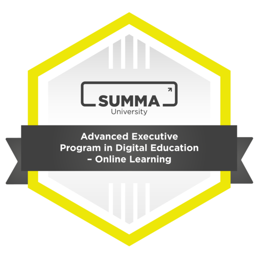 Advanced Executive Program in Digital Education – Online Learning - Credly
