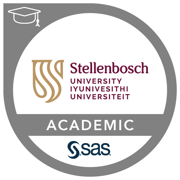 SAS – Stellenbosch University Academic Specialisation in Advanced Credit Risk