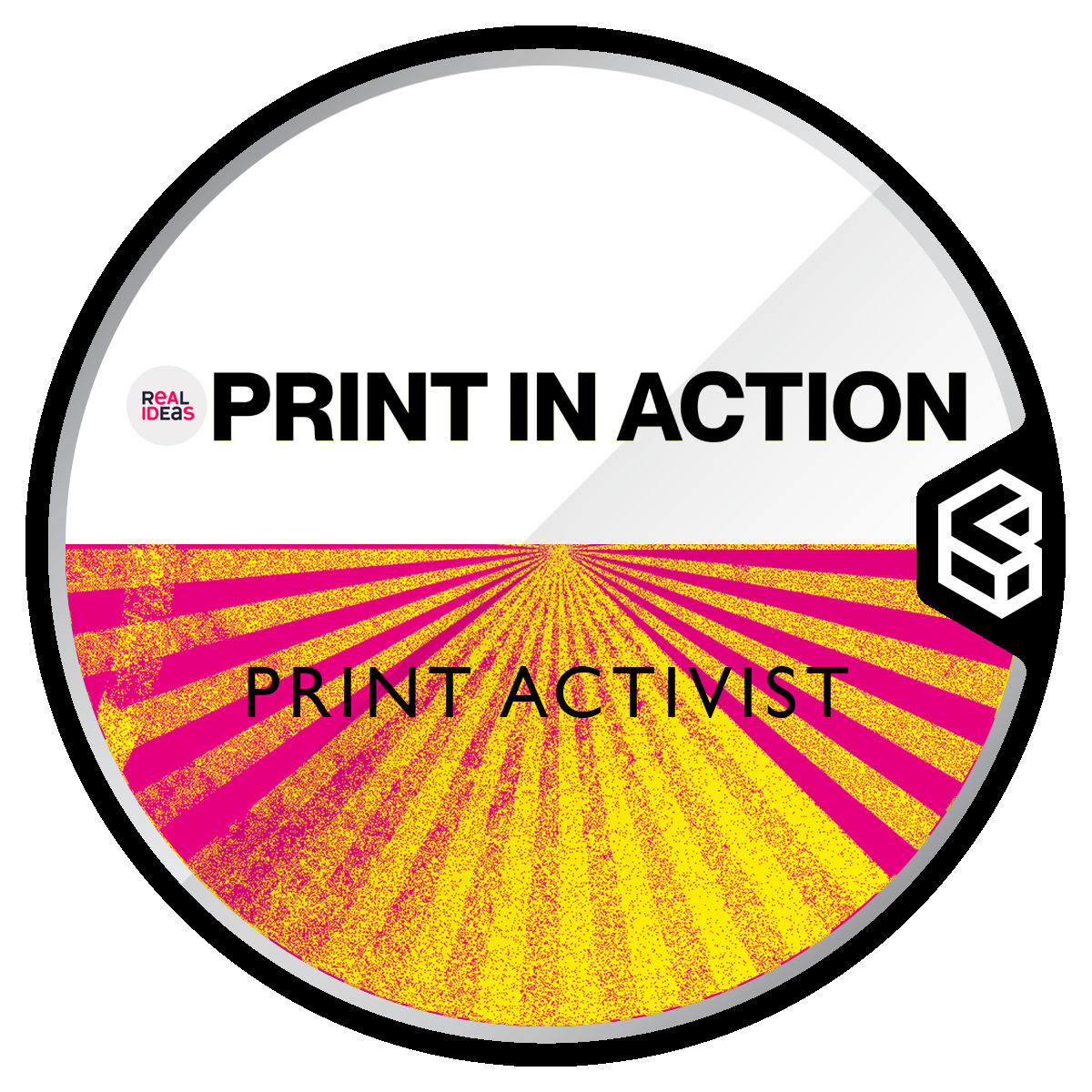 Truth Wall Workshop Participant - Print in Action 2022