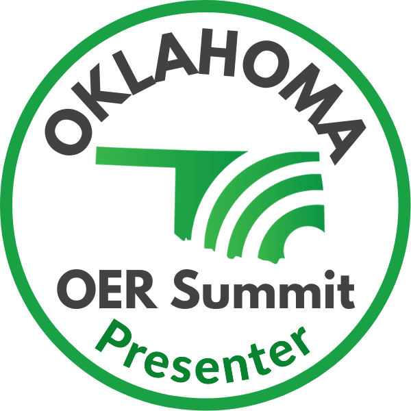 Oklahoma OER Summit Presenter