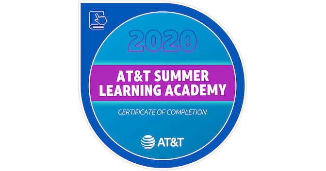 AT&T Summer Learning Academy Extern - Credly