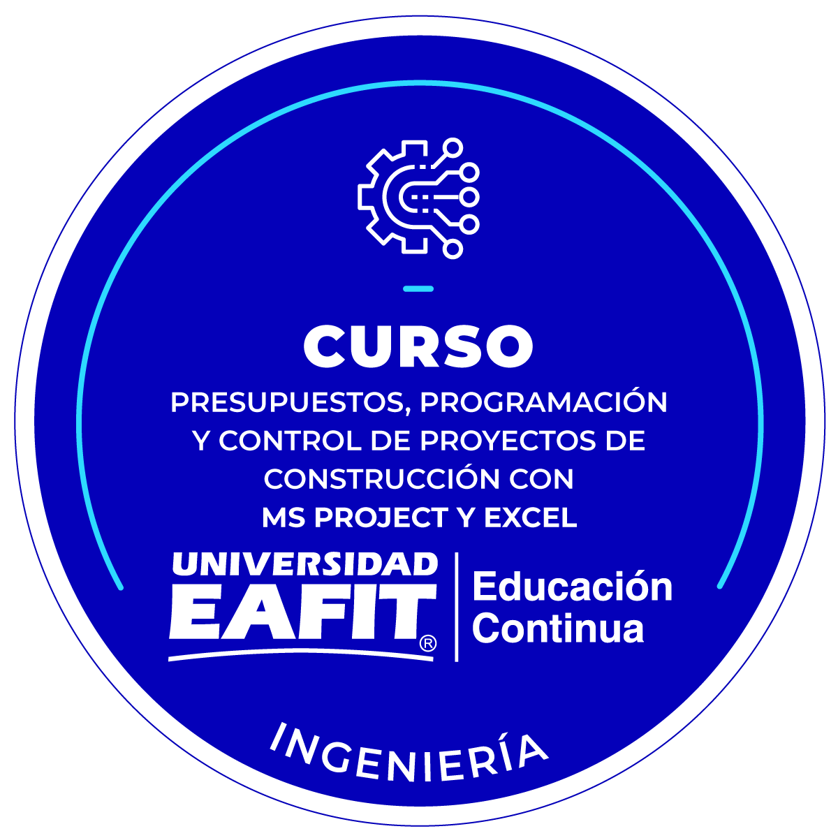 CURSO: PRESUPUESTOS, PROGRAMACIÓN Y CONTROL DE PROYECTOS DE CONSTRUCCIÓN CON MS PROJECT Y EXCEL