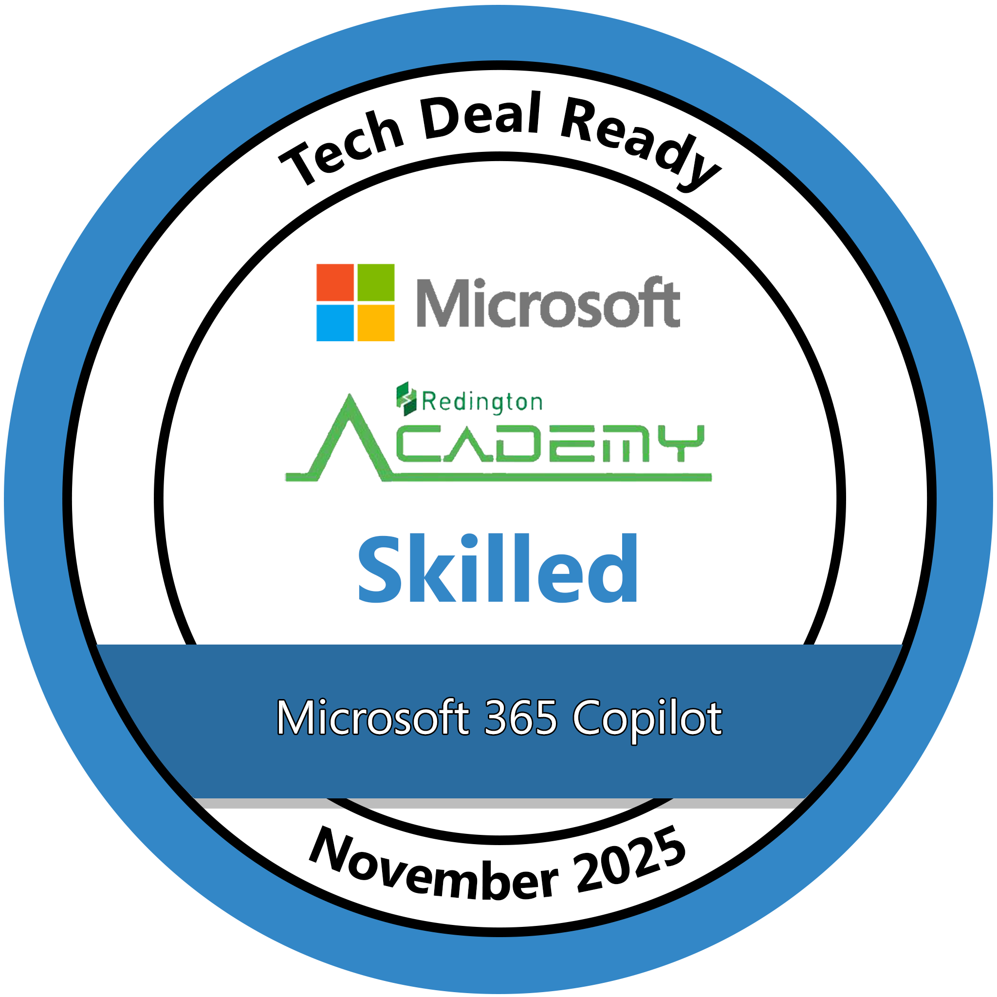 Redington Academy – Learn Copilot badge
