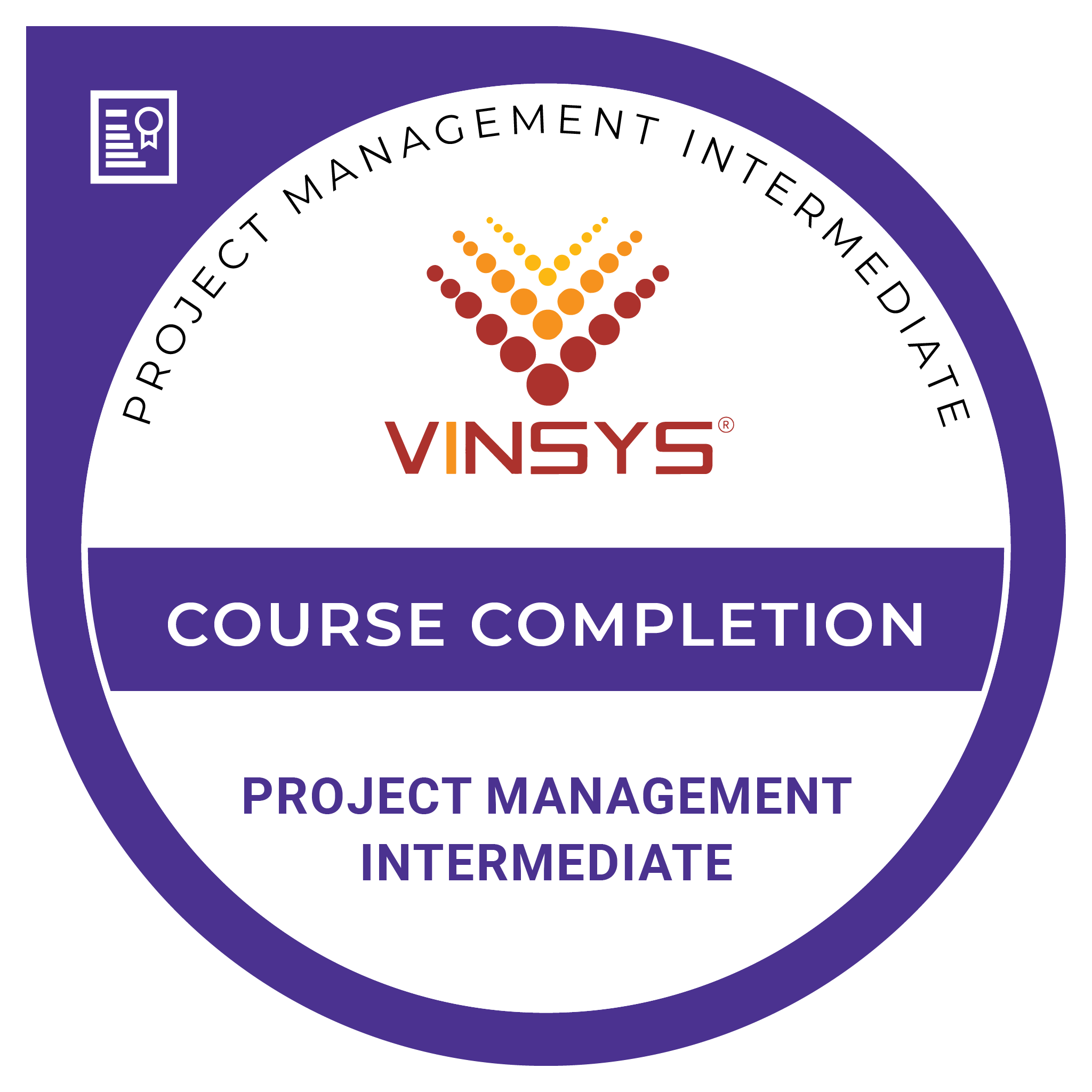 Project Management Intermediate