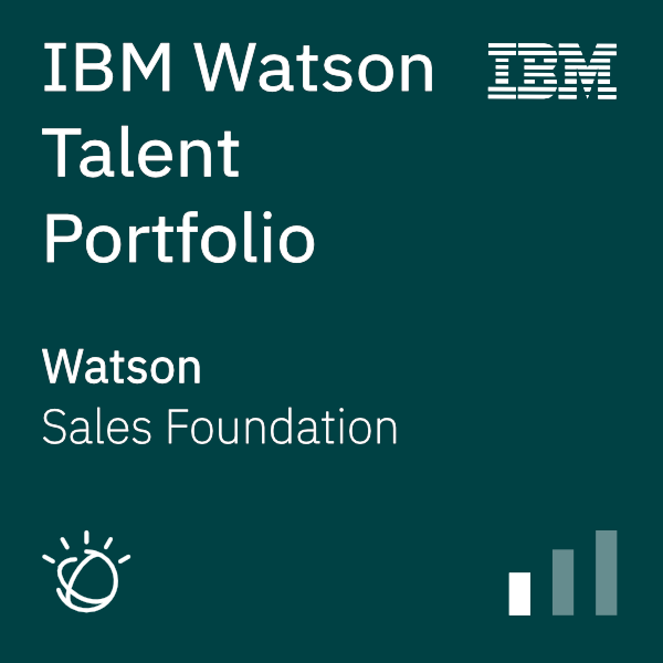 IBM Watson Talent Portfolio Sales Foundation