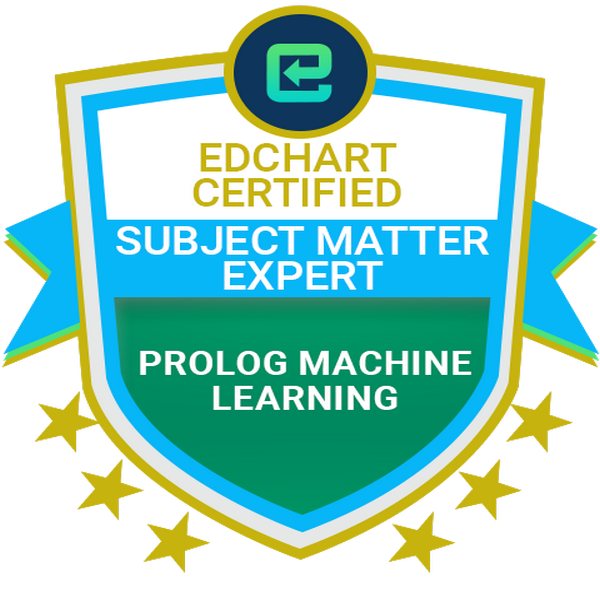 Edchart Certified ProLog Machine Learning Subject Matter Expert