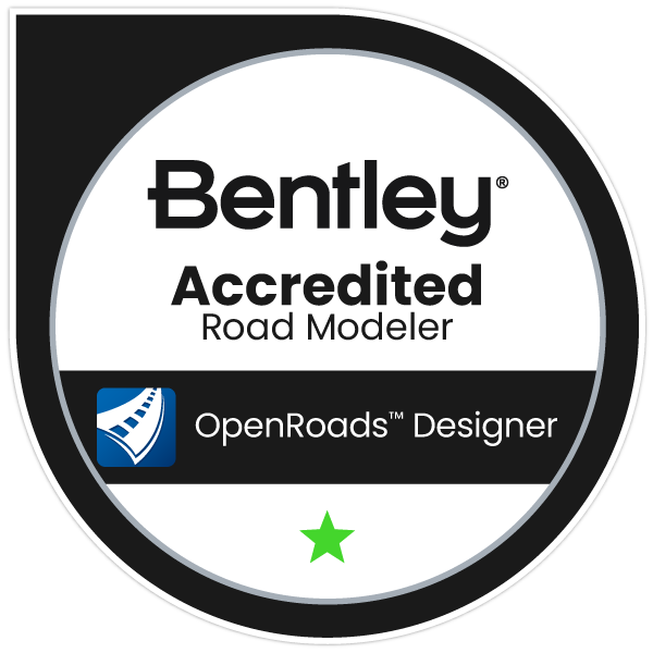 Bentley Accredited Road Modeler: OpenRoads Modeling Core Skills