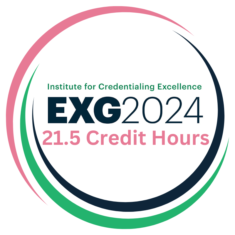 I.C.E. 2024 Exchange 21.5 Credit Hour Badge