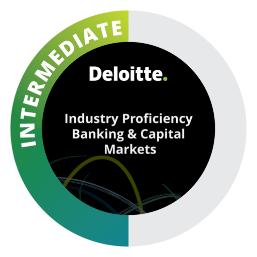 Industry Proficiency Intermediate: Banking & Capital Markets - Credly
