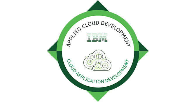 Applied Cloud Native Development - Credly