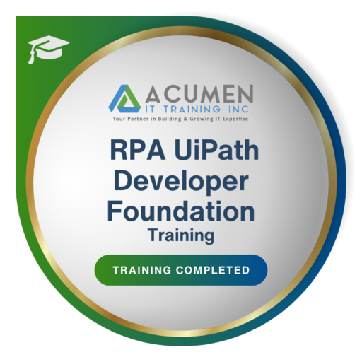 RPA UiPath Developer Foundation Training - Credly